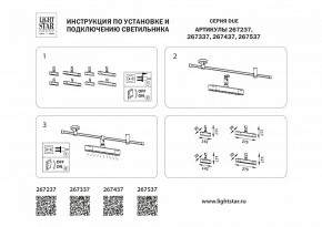 Светильник на штанге Lightstar DUE 267537 в Серове - serov.ok-mebel.com | фото 4