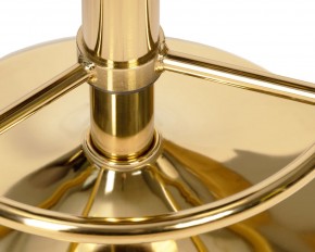 Табурет барный DOBRIN BRUNO GOLD, пудрово-розовый велюр (MJ9-32) в Серове - serov.ok-mebel.com | фото 3