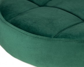 Табурет барный DOBRIN BRUNO GOLD, зеленый велюр (MJ9-88) в Серове - serov.ok-mebel.com | фото 2