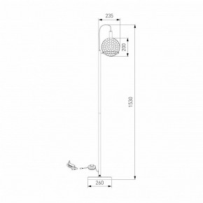 Торшер Eurosvet Gemini 80492/1 черный в Серове - serov.ok-mebel.com | фото 4