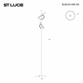 Торшер ST-Luce LILT SL6210.405.02 в Серове - serov.ok-mebel.com | фото 2