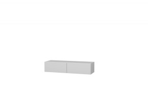 Тумба Подвесная 3 (белый/белый /белый лакобель) в Серове - serov.ok-mebel.com | фото 2