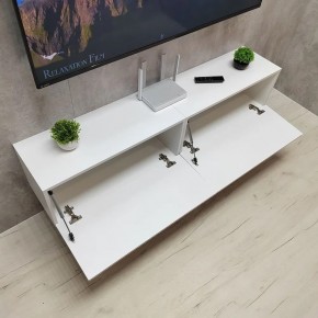 Тумба подвесная под ТВ LINES MTV1-MA 750 Белый матовый (Белый-M 10.1.2) в Серове - serov.ok-mebel.com | фото 10