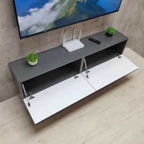 Тумба подвесная под ТВ LINES MTV1-MA 750 Темно-серый (Графит-M 10.1.25) в Серове - serov.ok-mebel.com | фото 12