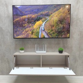 Тумба подвесная под ТВ LINES MTV4-MA 1150 Бежевый (Леда-М 10.1.5) в Серове - serov.ok-mebel.com | фото 3