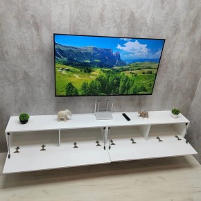 Тумба подвесная под ТВ LINES MTV4-MA 1150 Белый глянец (Белый-M 10.1.1) в Серове - serov.ok-mebel.com | фото 12