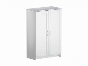 Тумба СИРИУС двухдверная высокая, цвет белый в Серове - serov.ok-mebel.com | фото