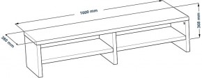 ТВ-тумба Энкель ТВ16, тамбурат, цвет дуб беленый в Серове - serov.ok-mebel.com | фото 3