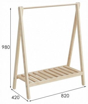 Вешалка гардеробная Стойка низкая в Серове - serov.ok-mebel.com | фото 11