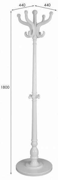 Вешалка-стойка В 1Н в Серове - serov.ok-mebel.com | фото 7