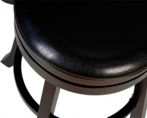 Вращающийся полубарный стул DOBRIN JOHN COUNTER, капучино, черный в Серове - serov.ok-mebel.com | фото 9