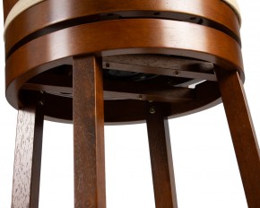 Вращающийся полубарный стул DOBRIN WILLIAM COUNTER, шоколад, кремовый в Серове - serov.ok-mebel.com | фото 10