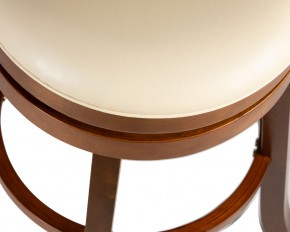 Вращающийся полубарный стул DOBRIN WILLIAM COUNTER, шоколад, кремовый в Серове - serov.ok-mebel.com | фото 8