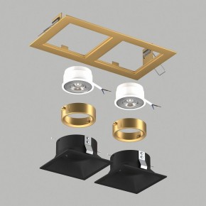 Встраиваемый светильник Lightstar Domino D5230707GMOD в Серове - serov.ok-mebel.com | фото 2