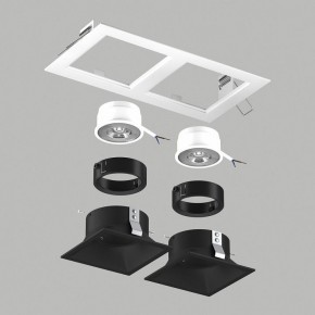 Встраиваемый светильник Lightstar Domino D5260707BMOD в Серове - serov.ok-mebel.com | фото 3