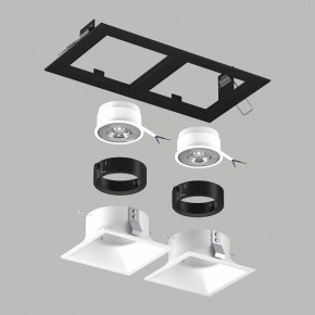 Встраиваемый светильник Lightstar Domino D5270606BMOD в Серове - serov.ok-mebel.com | фото 3