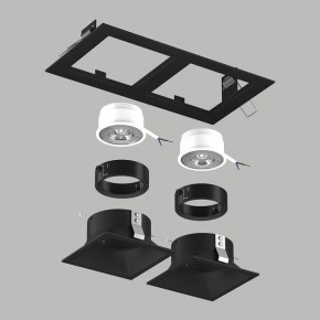 Встраиваемый светильник Lightstar Domino D5270707BMOD в Серове - serov.ok-mebel.com | фото 3