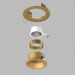 Встраиваемый светильник Lightstar Domino D61303GMOD в Серове - serov.ok-mebel.com | фото 3