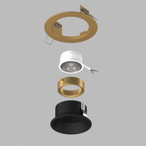 Встраиваемый светильник Lightstar Domino D61307GMOD в Серове - serov.ok-mebel.com | фото 3