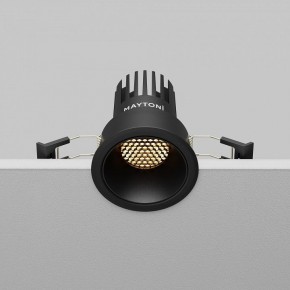 Встраиваемый светильник Maytoni Dip DL115-10W-2.7K-B в Серове - serov.ok-mebel.com | фото 7