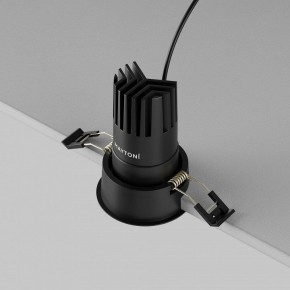 Встраиваемый светильник Maytoni Dip DL116-10W-2.7K-B в Серове - serov.ok-mebel.com | фото 6