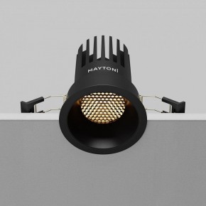 Встраиваемый светильник Maytoni Dip DL117-15W-2.7K-B в Серове - serov.ok-mebel.com | фото 12