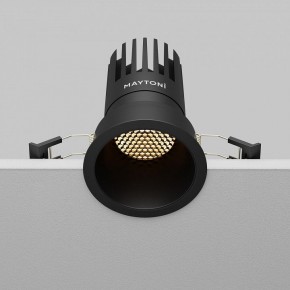 Встраиваемый светильник Maytoni Dip DL118-15W-2.7K-B в Серове - serov.ok-mebel.com | фото 6