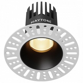 Встраиваемый светильник Maytoni Dip DL119-10W-2.7K-TRS-B в Серове - serov.ok-mebel.com | фото
