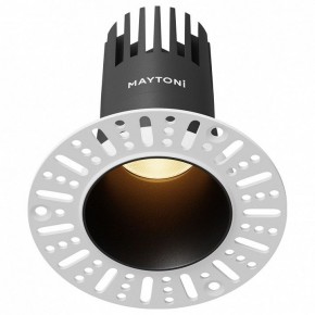 Встраиваемый светильник Maytoni Dip DL120-10W-2.7K-TRS-B в Серове - serov.ok-mebel.com | фото