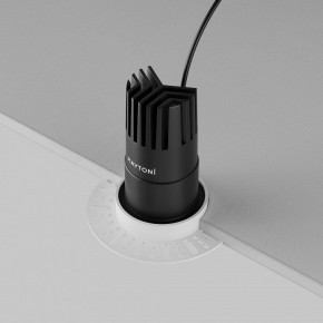 Встраиваемый светильник Maytoni Dip DL120-10W-2.7K-TRS-B в Серове - serov.ok-mebel.com | фото 6