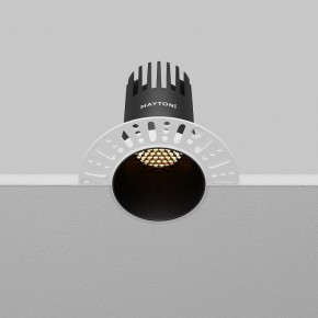 Встраиваемый светильник Maytoni Dip DL120-10W-2.7K-TRS-B в Серове - serov.ok-mebel.com | фото 7