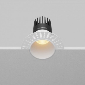 Встраиваемый светильник Maytoni Dip DL120-10W-2.7K-TRS-W в Серове - serov.ok-mebel.com | фото 6