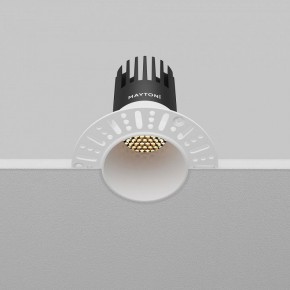 Встраиваемый светильник Maytoni Dip DL120-10W-2.7K-TRS-W в Серове - serov.ok-mebel.com | фото 8