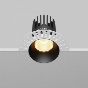 Встраиваемый светильник Maytoni Dip DL121-15W-2.7K-TRS-B в Серове - serov.ok-mebel.com | фото 5